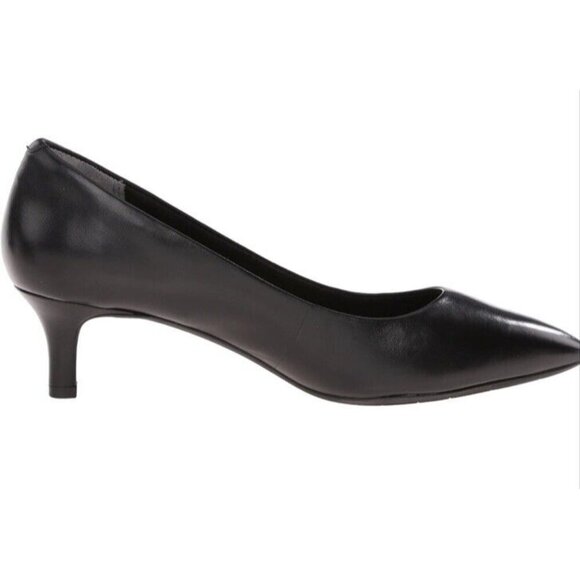 Rockport Total Motion‎ Kalila Pumps Black Leather US Women's Size 8.5 New - Picture 8 of 8